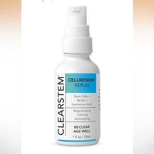 CLEARSTEM - CELLRENEW Collagen Stem Cell Serum Acne + Youthful Skin Face Serum